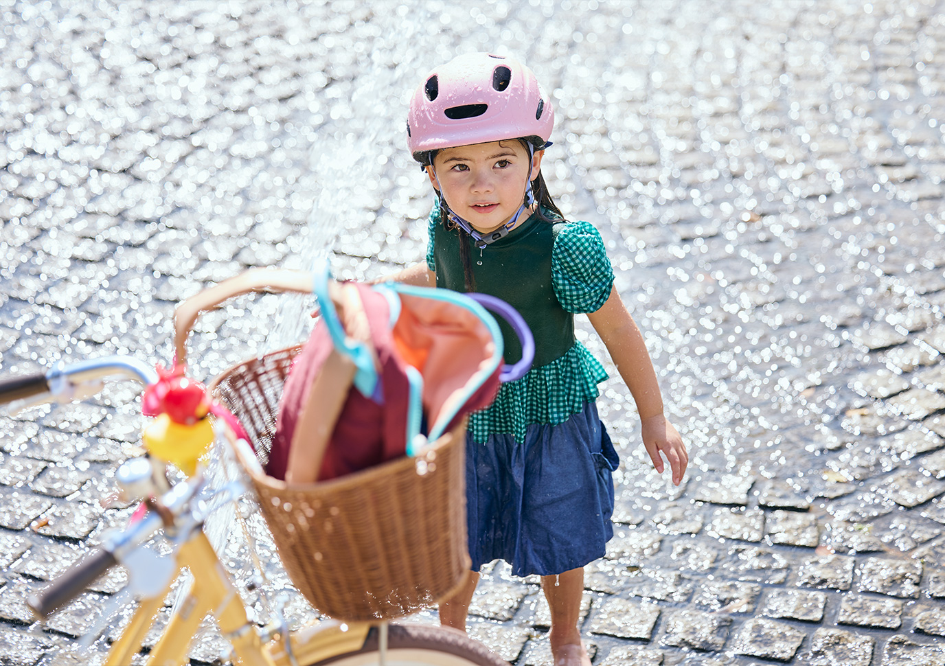 コーディネート：FOOMY フーミー［マットベビーピンク］